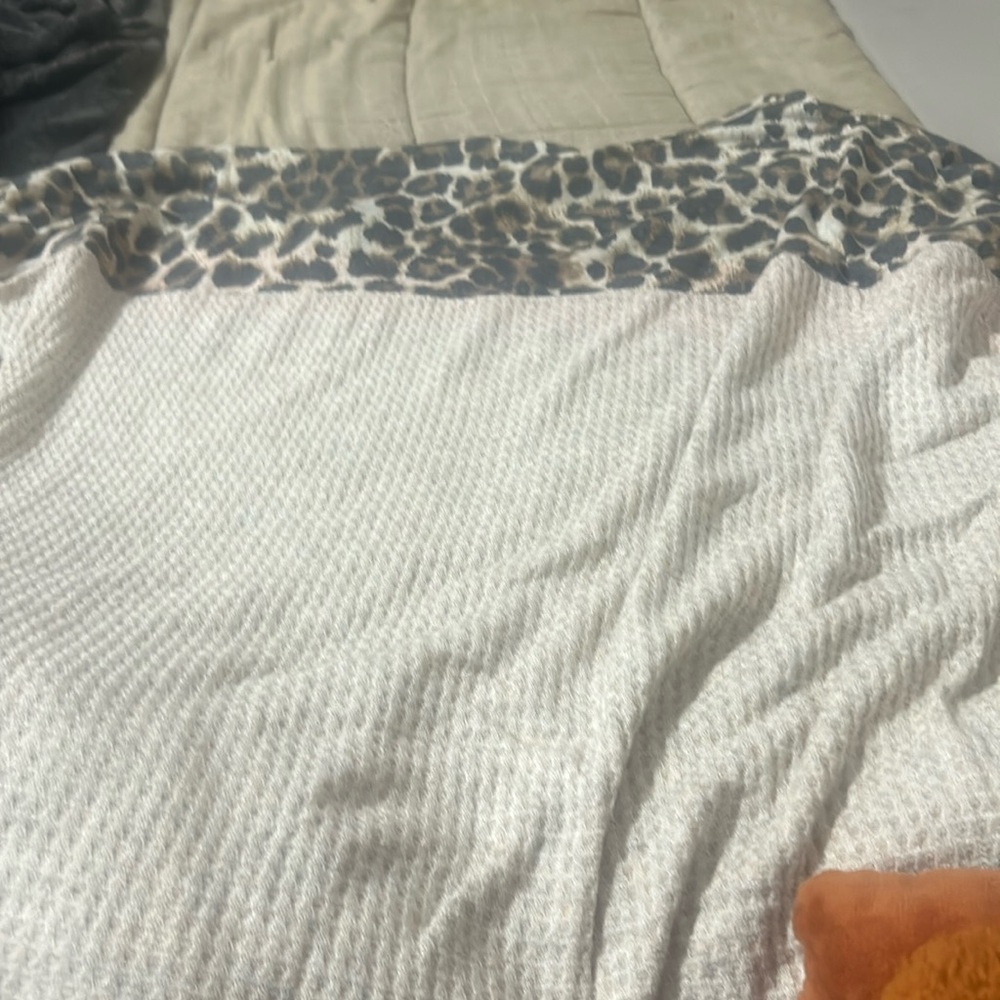 Cheetah print shirt 2x